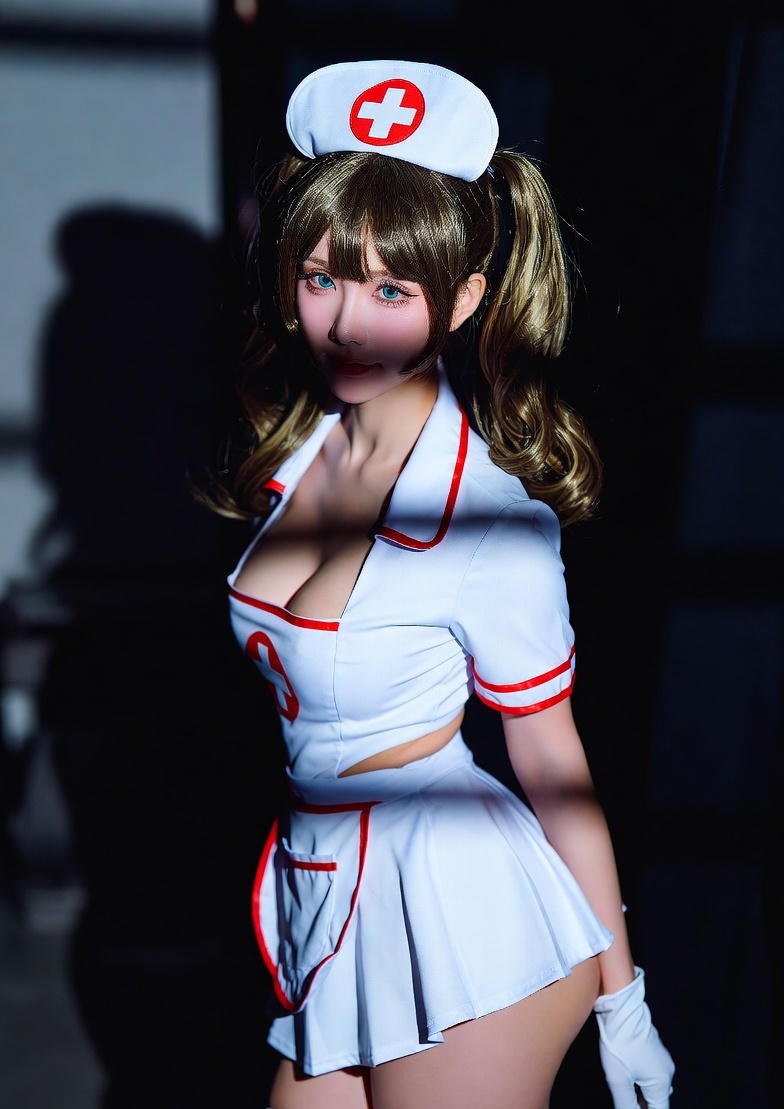 Expérience de diffusion en direct de sexe en blouse de laboratoire